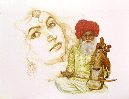 Lok Sahitya Painting