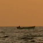 Sun Set at Madhavpur Ghed