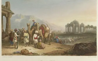 કાઠીયાવાડ નું એક ચિત્ર