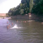 Ambazar river near Satadhar Dham