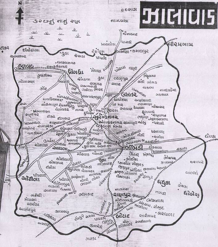 Zalawad Map