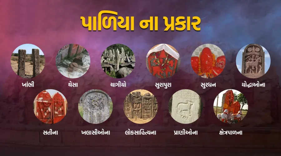 પાળિયા ના પ્રકાર